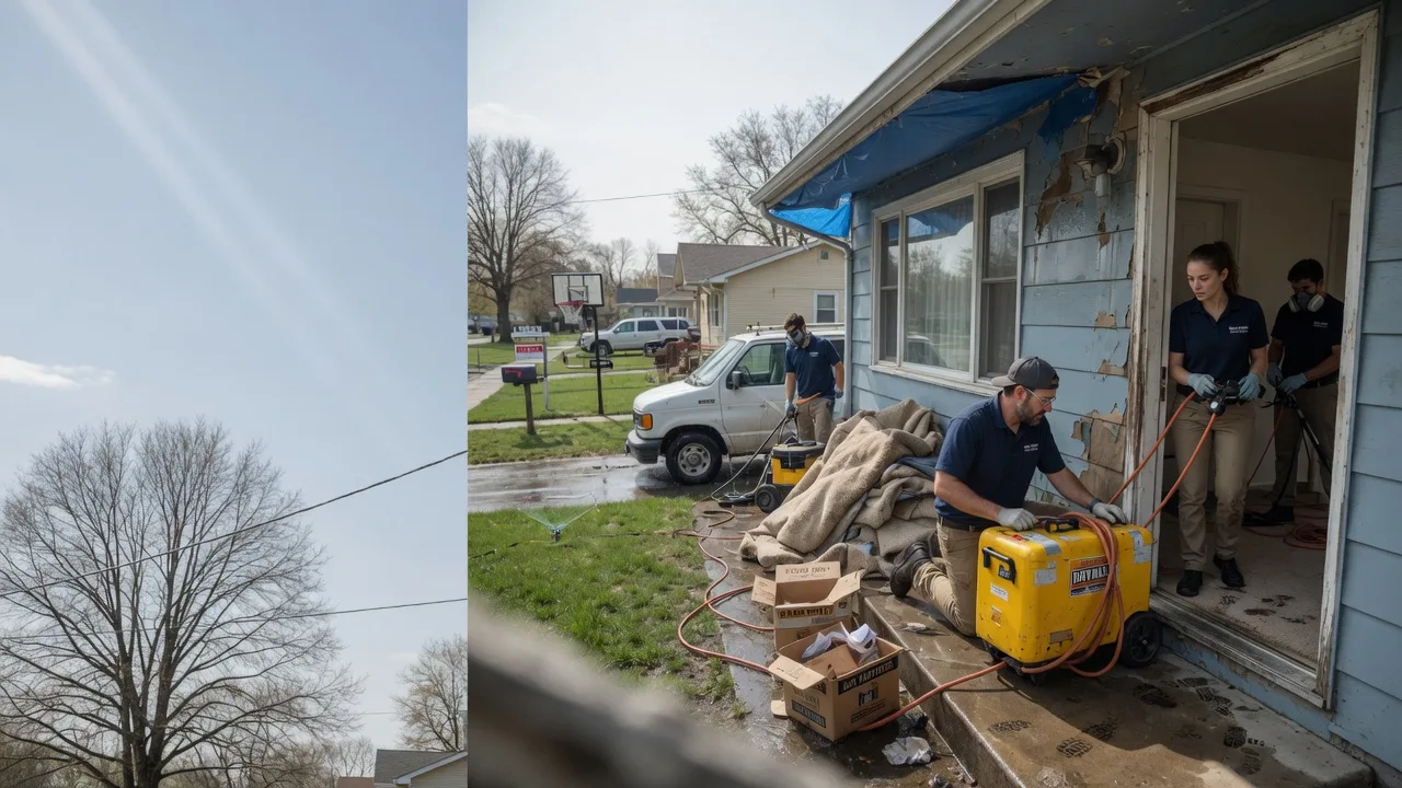 Basement Flood Cleanup in Arcadia, KS near me